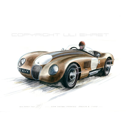 #0382  'Juan Manuel Fangios Jaguar C-Type'