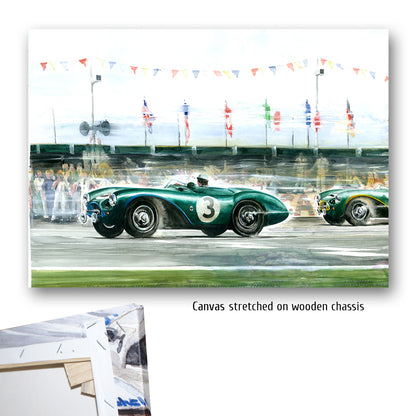 #0391 « Aston Martin DB3S, Neuf Heures de Goodwood 1955 »