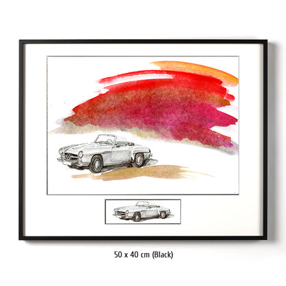 #0041  "Mercedes 190 SL"