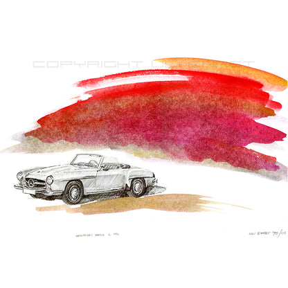 #0041  "Mercedes 190 SL"