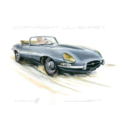#0424  'Jaguar E-Type Convertible'