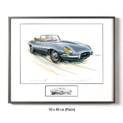 #0424  'Jaguar E-Type Convertible'