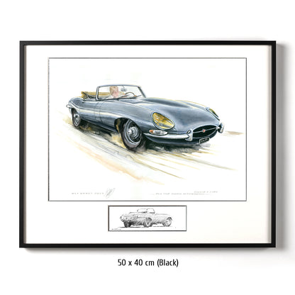 #0424  'Jaguar E-Type Convertible'