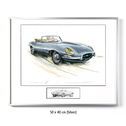 #0424  'Jaguar E-Type Convertible'