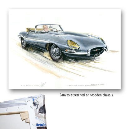 #0424  'Jaguar E-Type Convertible'