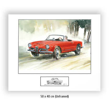 #0430 A  "Alfa Romeo Giulia Spider"