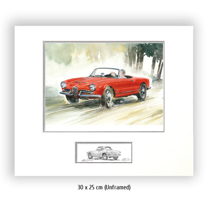#0430 A  "Alfa Romeo Giulia Spider"