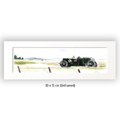 #0439  'Bentley in summer landscape'