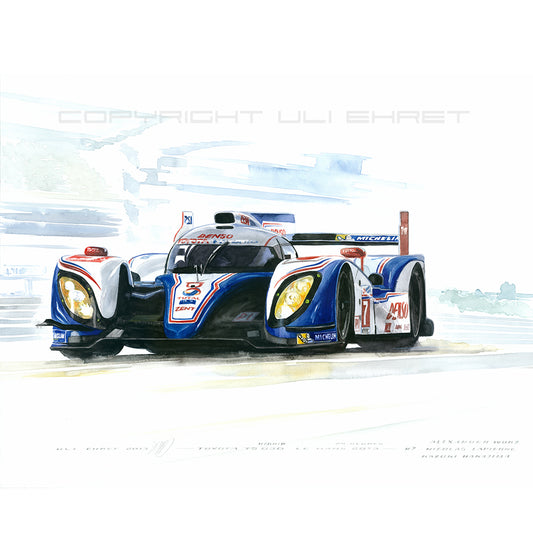 #0443 A ""Toyota TS040 #7""