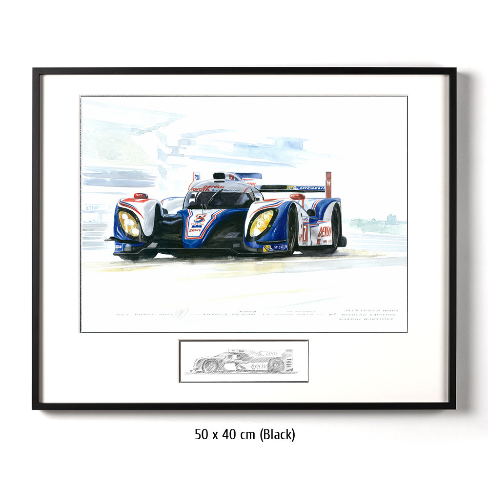#0443 A ""Toyota TS040 #7""