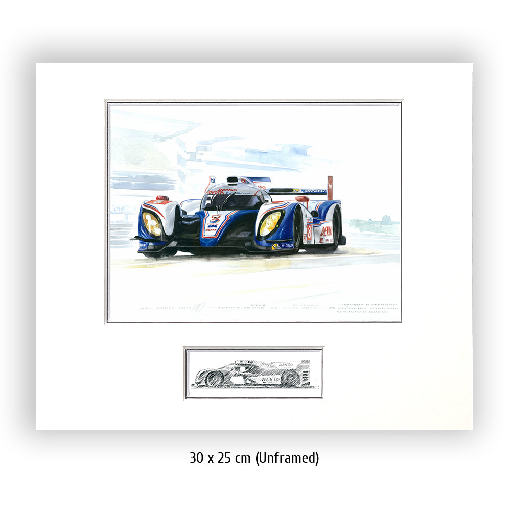 #0443 B ""Toyota TS040 #8""