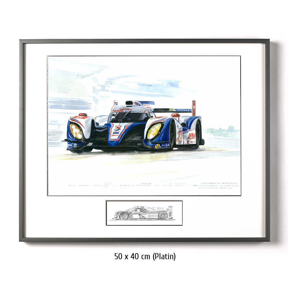 #0443 B ""Toyota TS040 #8""