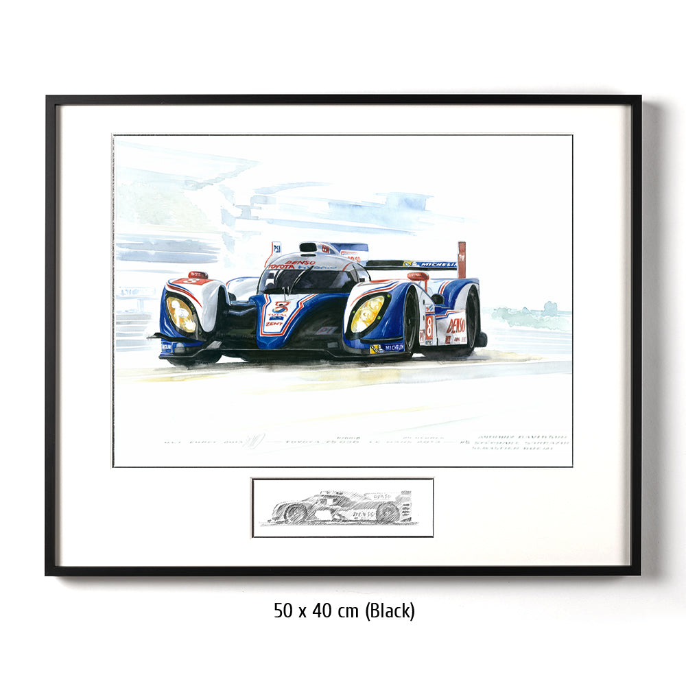 #0443 B ""Toyota TS040 #8""