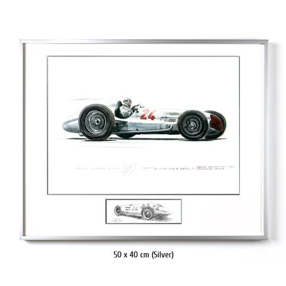 #0468 Mercedes W154, voiture de course Grand Prix