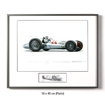 #0468 Mercedes W154, voiture de course Grand Prix