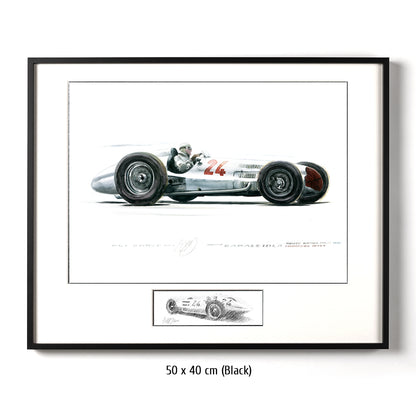 #0468 Mercedes W154, voiture de course Grand Prix
