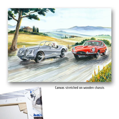 #0479  'Jaguars in Tuscany'