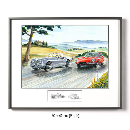 #0479  'Jaguars in Tuscany'