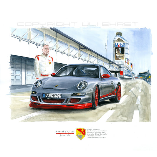 #0480 ""Porsche 911 GT3 at Hockenheim""