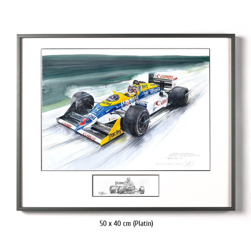#0492 'Red 5', Nigel Mansell
