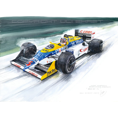 #0492  'Red 5', Nigel Mansell