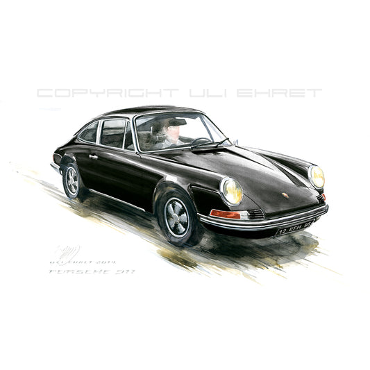 #0527 B ""Porsche 911 Coupé black""
