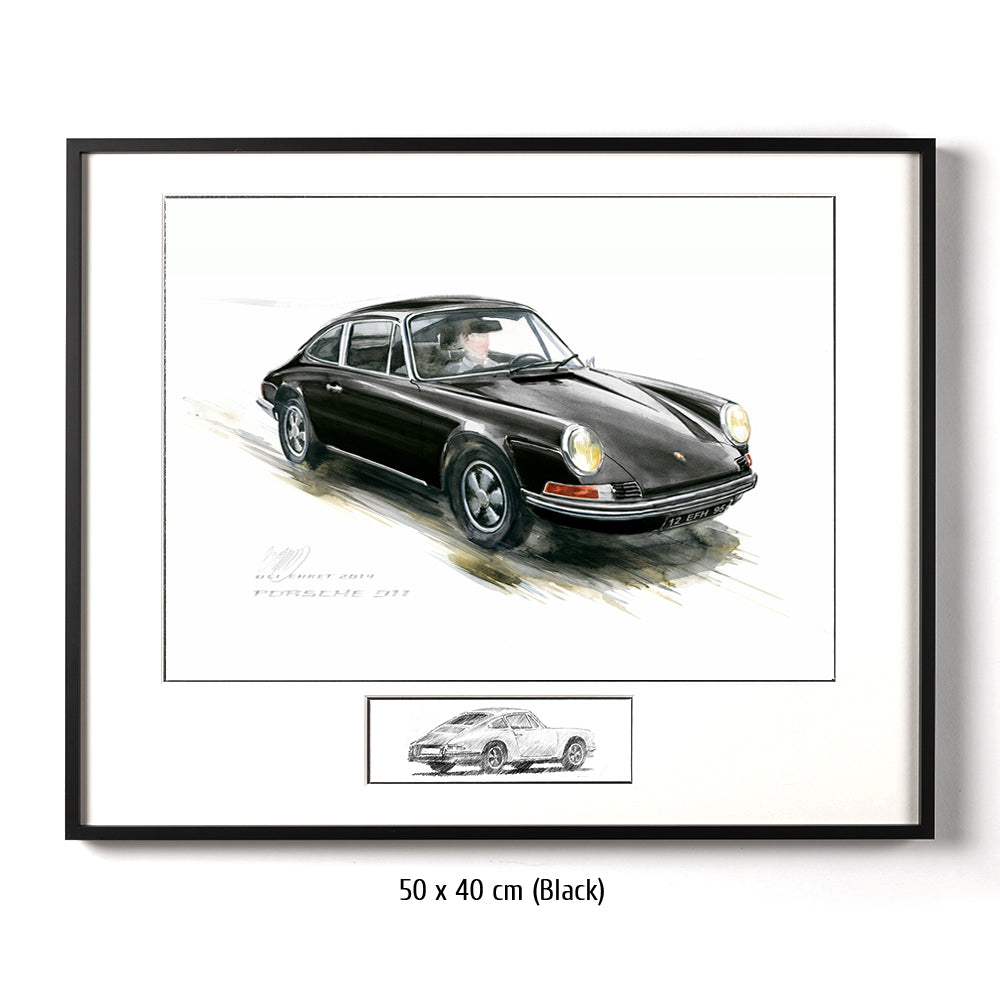 #0527 B ""Porsche 911 Coupé black""