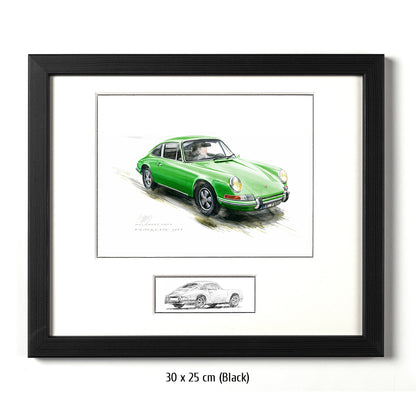#0527 G ""Porsche 911 Coupé green""