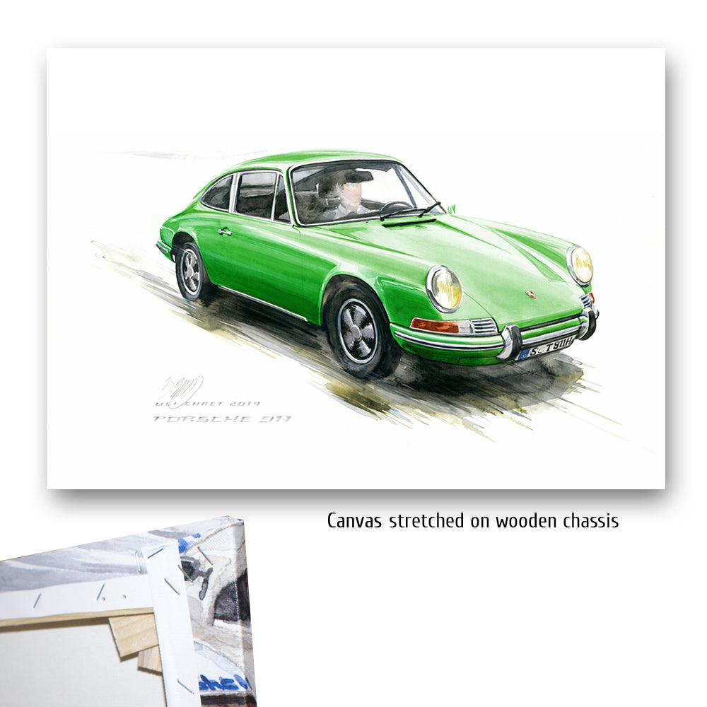 #0527 G ""Porsche 911 Coupé green""