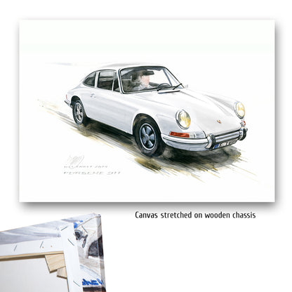 #0527 W  "Porsche 911 Coupé weiß"
