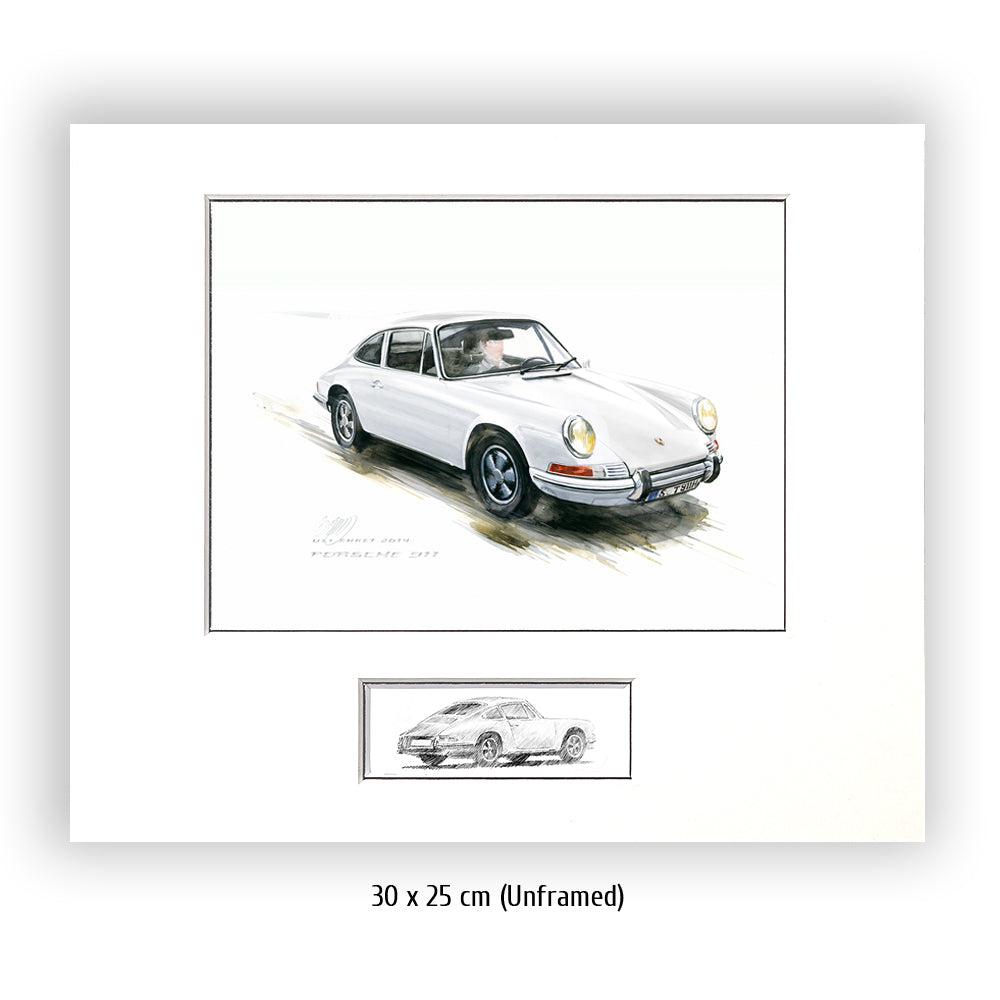 #0527 W ""Porsche 911 Coupé white""