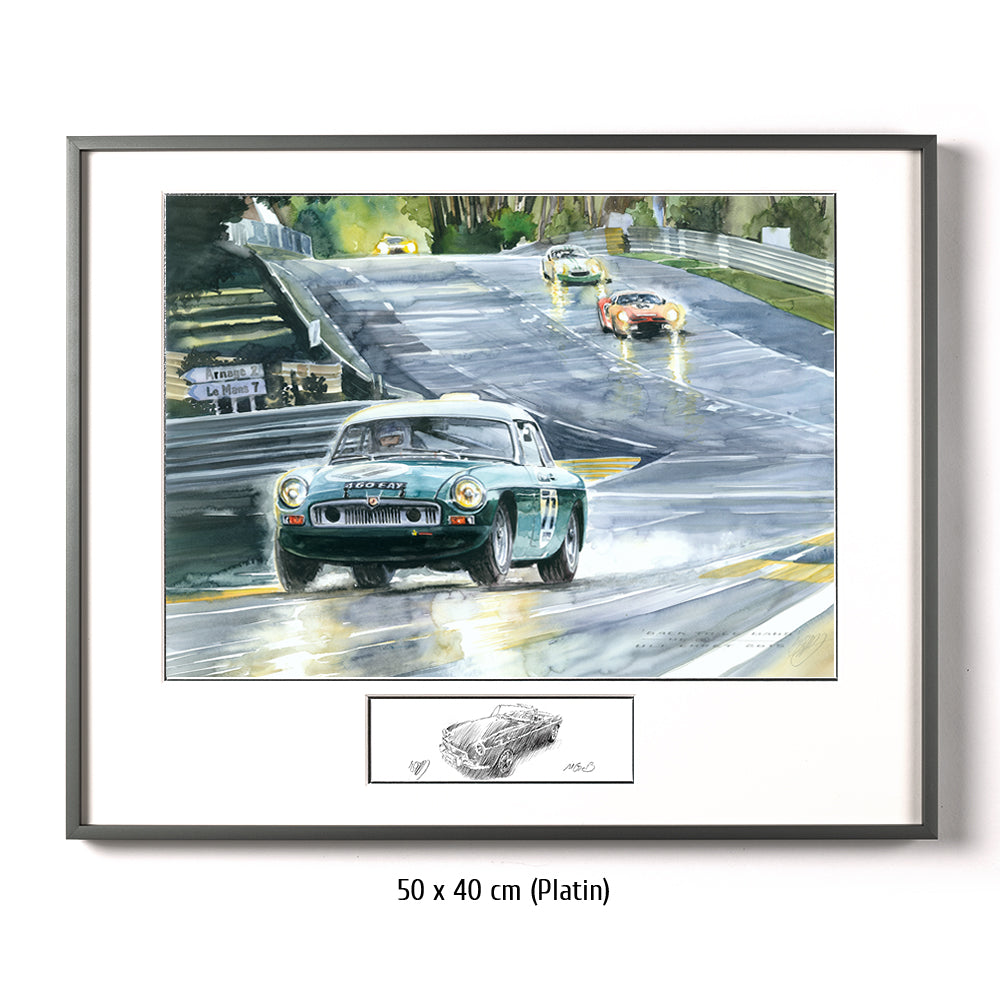 #0541 'MG B at Le Mans
