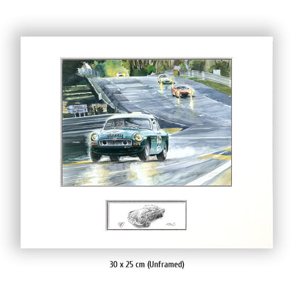 #0541 'MG B at Le Mans