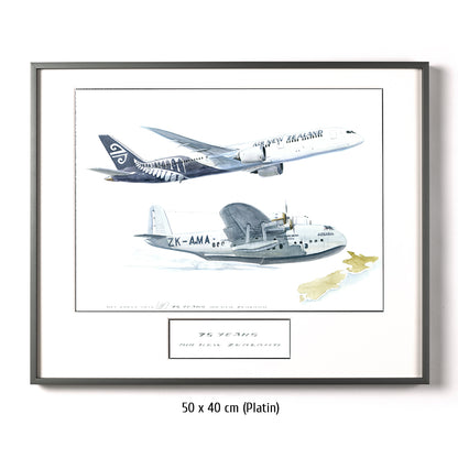 #0544 '75 Years Air New Zealand'