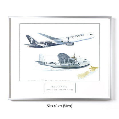 #0544 '75 Years Air New Zealand'
