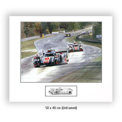 #0552 'La maison du Quattro', Audi R18 E-Tron Quattro 