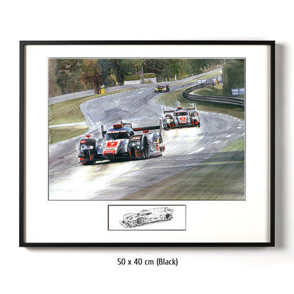 #0552 'La maison du Quattro', Audi R18 E-Tron Quattro 