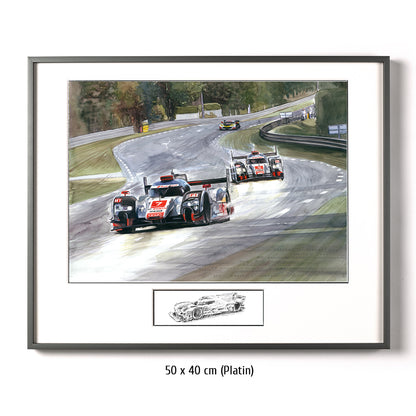 #0552 'La maison du Quattro', Audi R18 E-Tron Quattro 