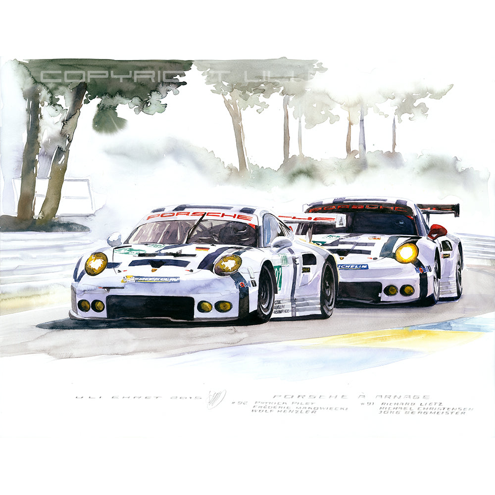 #0556 'Porsche RSR at Arnage