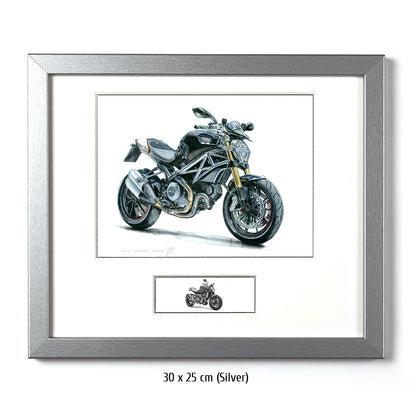#0597 Monstre Ducati, Noir