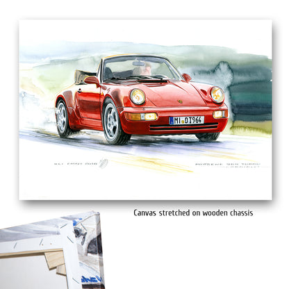 #0599  "Porsche 911 Turbo Cabriolet"