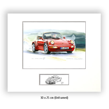 #0599  "Porsche 911 Turbo Cabriolet"