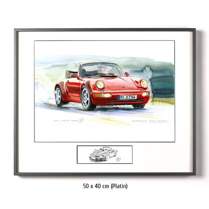 #0599  "Porsche 911 Turbo Cabriolet"