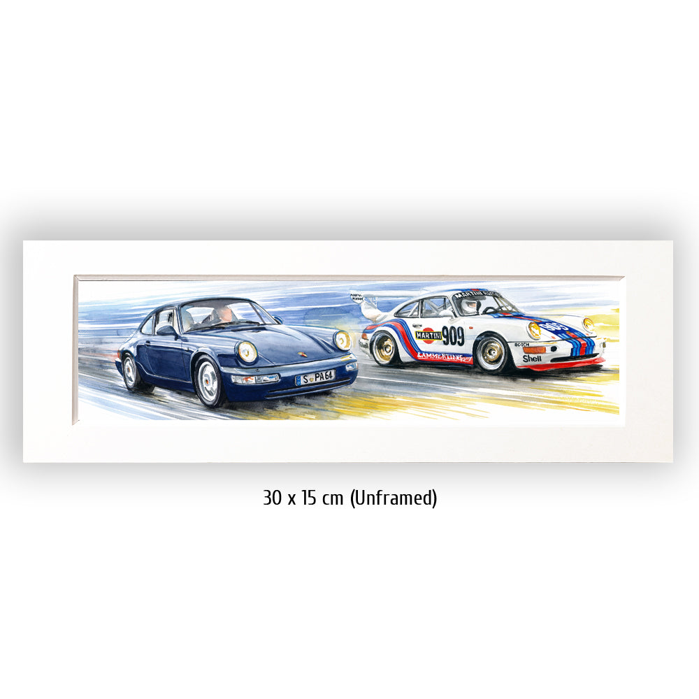 #0602 ""Porsche 964 RSR 3.8 Martini & 964 Carrera""
