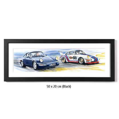 #0602  "Porsche 964 RSR 3.8 Martini & 964 Carrera"