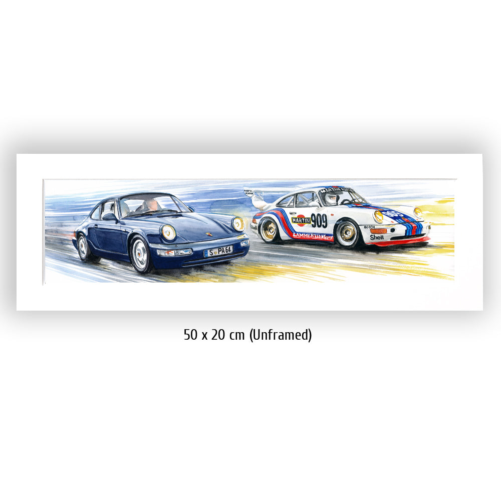 #0602 ""Porsche 964 RSR 3.8 Martini & 964 Carrera""