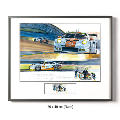 #0626 Porsche 911 RSR, équipe Gulf Racing