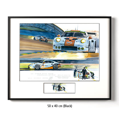 #0626 Porsche 911 RSR, équipe Gulf Racing