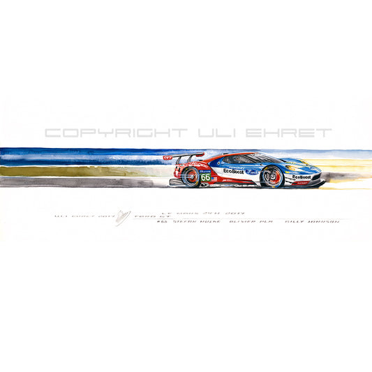 #0670 'Ford GT at Le Mans 2017