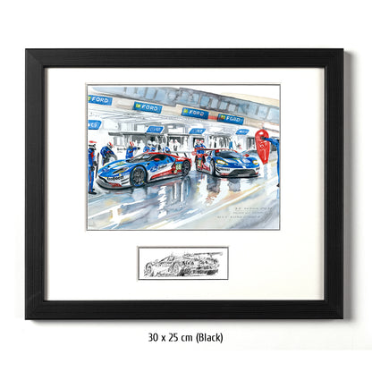 #0683  'Ford GT Pit Stop'